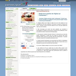 Quelle est la position de l’Eglise sur l’euthanasie ? - Euthanasie