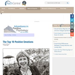 Adventures in Positive Psychology