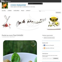 Poulet au curry Thaï COOKÉO
