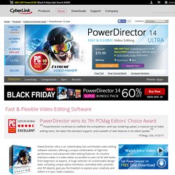 PowerDirector 14 Ultra - Fast & Flexible Video Editing ｜CyberLink