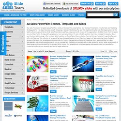Sales PowerPoint Templates and PPT Slides