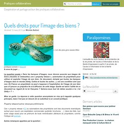 Quels droits pour l’image des biens ?