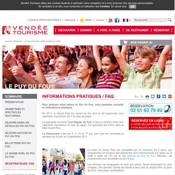 Infos Pratiques Parc du Puy du Fou