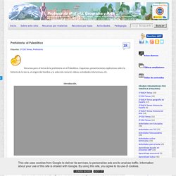 Prehistoria: el Paleolítico