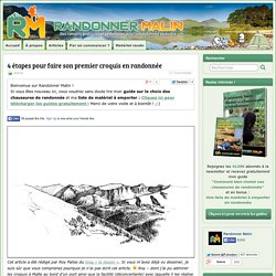4 étapes pour faire son premier croquis en randonnée