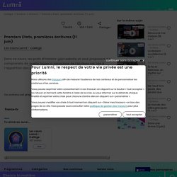 Premiers Etats, premières écritures (11 juin) - Vidéo Histoire