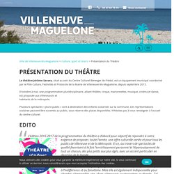 Théâtre Jérôme Savary - Villeneuve-lès-Maguelone