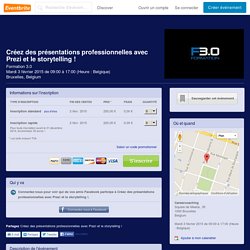 Créez des présentations professionnelles avec Prezi et le storytelling !- Eventbrite