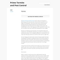 Prime Termite and Pest Control