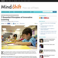 7 Essential Principles of Innovative Learning