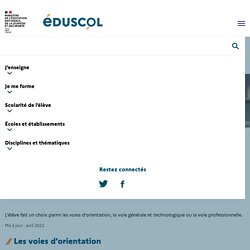 Procédure d'orientation en fin de troisième
