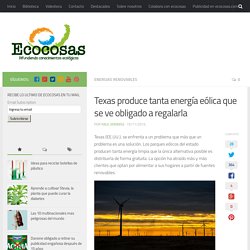 Texas produce tanta energía eólica que se ve obligado a regalarla