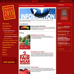 Fairer Produktführer. Entscheiden leicht gemacht.