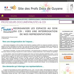 PROFESSEURS DOCUMENTALISTES & CDI
