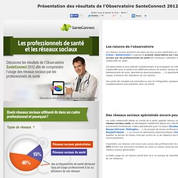 Oui! Les professionnels de santé utilisent aussi les réseaux sociaux! #infographie #hcsmeufr #esante