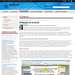 Pédagogie du vendredi
