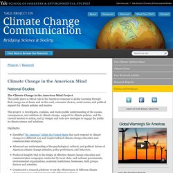 Yale Project on Climate Change