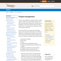 Project management