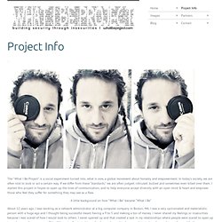 What I Be Project by Steve Rosenfield Photography