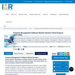 Property Management Software Market Report 2020-2026
