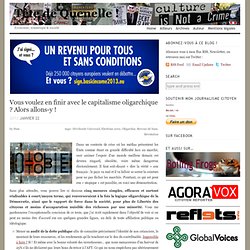 5 propositions pour en finir avec le capitalisme oligarchique