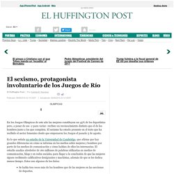 El sexismo, protagonista involuntario de los Juegos de Río