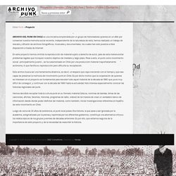 Archivo Punk