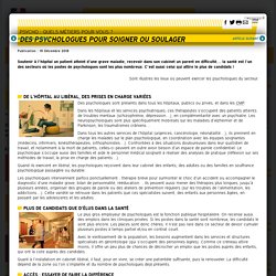 Psycho : quels métiers pour vous ?