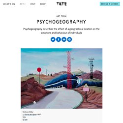 Psychogeography – Art Term