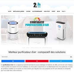 Meilleur Purificateur d'Air → Comparatif