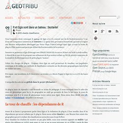 R et Qgis sont dans un bateau : Sextante!