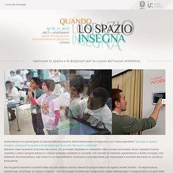 INDIRE - Quando lo Spazio Insegna