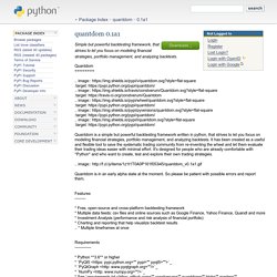 quantdom 0.1a1