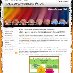 ¿Como quedan las competencias básicas en el marco LOMCE?