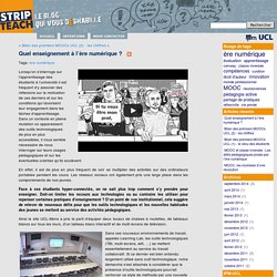 Quel enseignement à l’ère numérique ?
