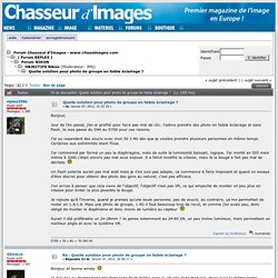 Quelle solution pour photo de groupe en faible éclairage ?