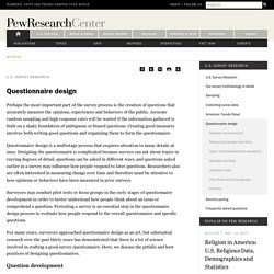 Question Wording
