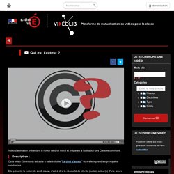 Qui est l'auteur ?
