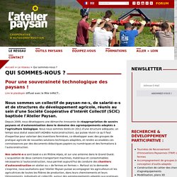 Outils Paysans : Qui sommes-nous ?