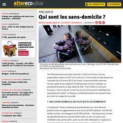 Qui sont les sans-domicile