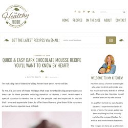 Quick and Easy Paleo Chocolate Mousse Recipe