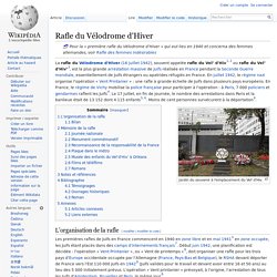 Rafle du Vélodrome d'Hiver