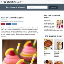 Raspberry Lemonade Cupcakes