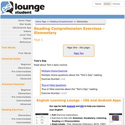 Reading - Elementary