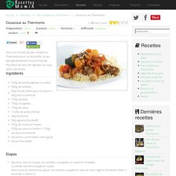 Recettes Momix - Couscous Thermomix