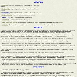 RECIPES