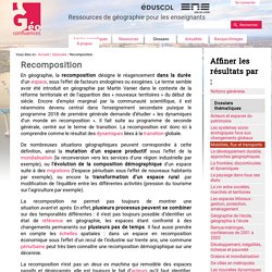 Recomposition