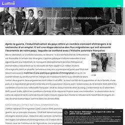 1945-1974 : de la reconstruction à la décolonisation - Géographie