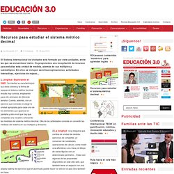 Recursos pasa estudiar el sistema métrico decimal