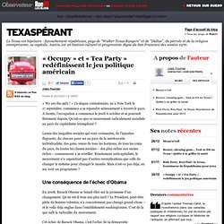 « Occupy » et « Tea Party » redéfinissent le jeu politique américain